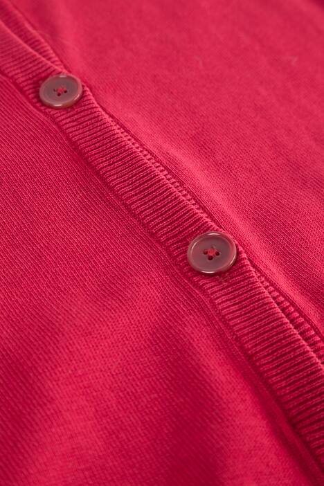 Cardigan, kurze Knopfleiste, Inside-Out-Look