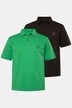 Poloshirts, Basic, 2er-Pack, Piqué, gekämmte Baumwolle