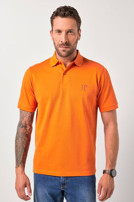 Lot de 2 polos, collection Basic - coton piqué, peigné