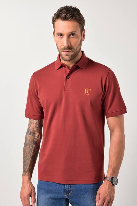 Lot de 2 polos, collection Basic - coton piqué, peigné