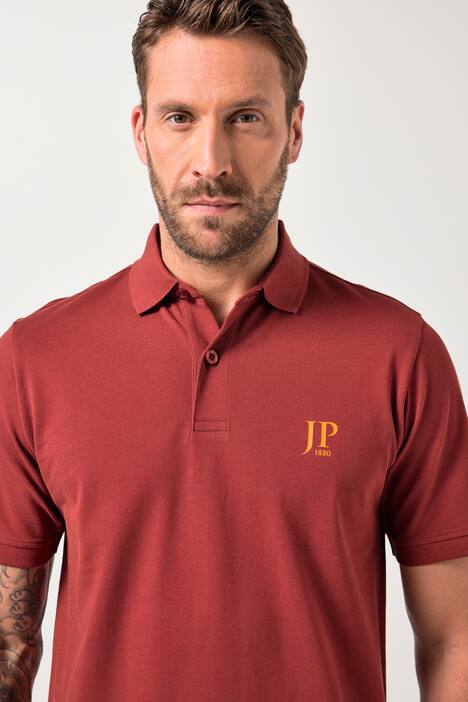 Lot de 2 polos, collection Basic - coton piqué, peigné