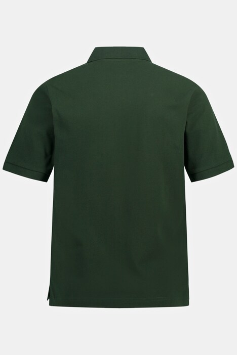Poloshirts, basic, set van 2, piqué, gekamd katoen