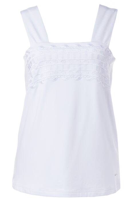 Embroidered Tank Top