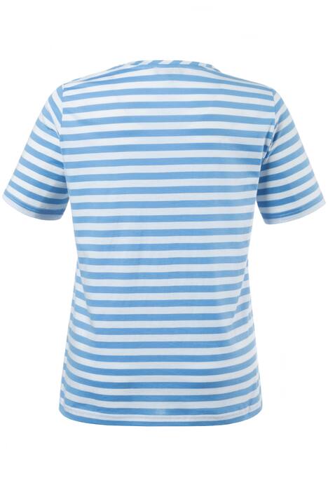 Ringelshirt, Ankermotiv, Schriftzug, 100 % Baumwolle