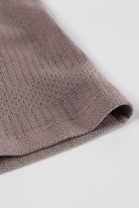 Eco Cotton Hooded Knit Jacket