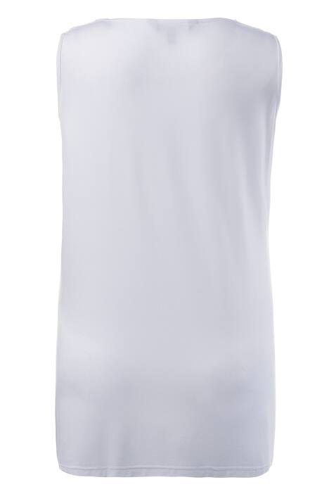 Top, Spitzenausschnitt, A-Line, Elasthan