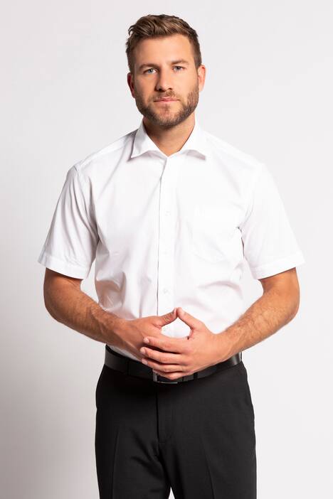 Hemd, Halbarm, Variokragen, bis 8XL, Comfort Fit