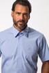 Overhemd, business, halve mouw, variabele kraag, tot 8XL, comfortabele pasvorm, EasyCare