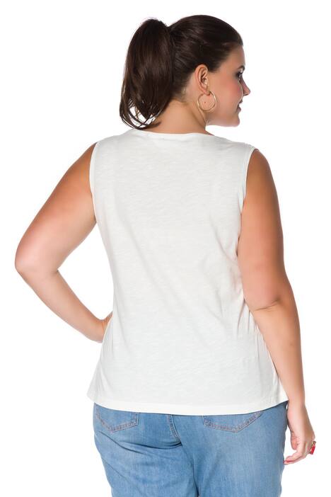 Embroidered Shoulder Tank