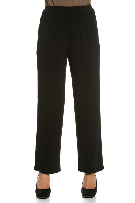 Matte Jersey All Elastic Waist Pocket Pants