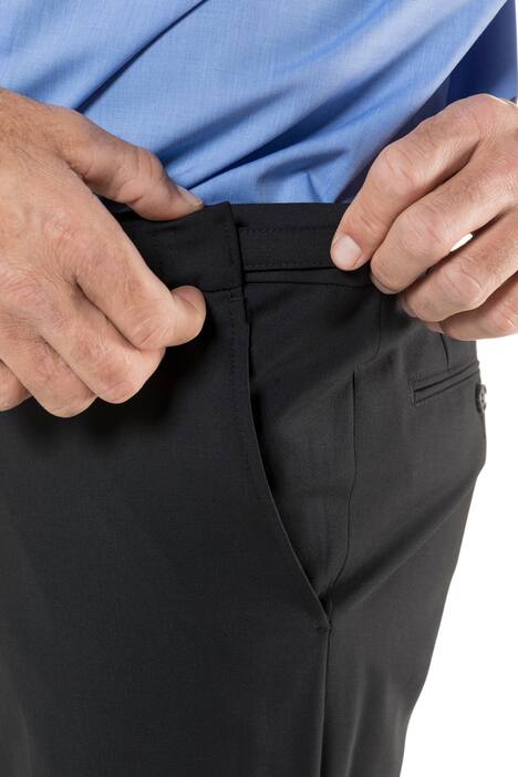 Wool Blend Comfort Waist Comfort Fit Suit Pants