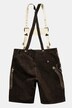 Pantalon de costume traditionnel bavarois JP 1880, cuir véritable et broderies