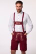 Pantalon de costume traditionnel bavarois JP 1880, cuir véritable et broderies