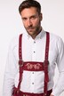 Pantalon de costume traditionnel bavarois JP 1880, cuir véritable et broderies