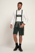 Pantalon de costume traditionnel bavarois JP 1880, cuir véritable et broderies