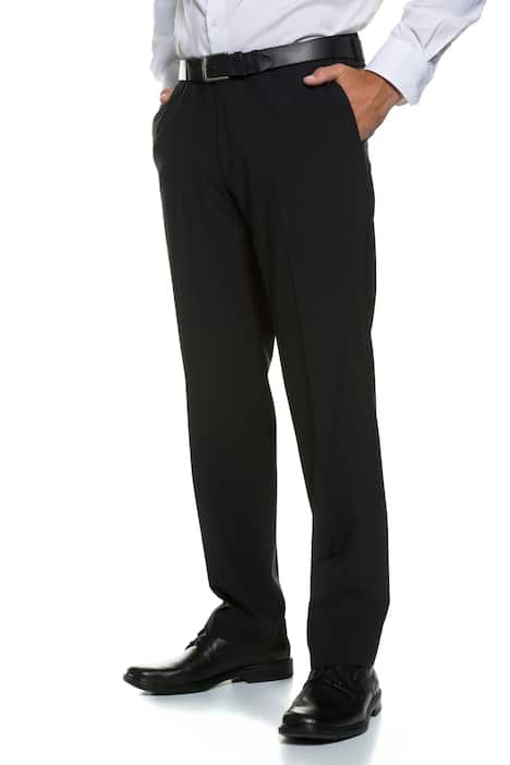 Classic Plain Front Stretch Suit Pants