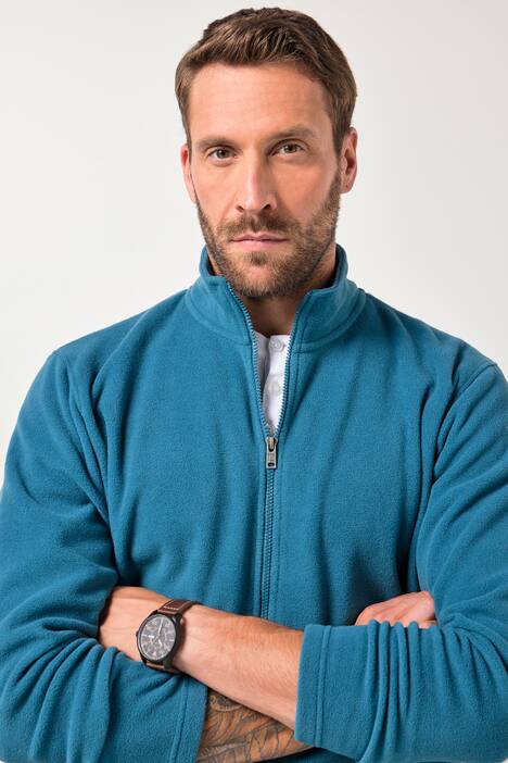 Veste polaire JP 1880, col montant et poches zippées, collection Outdoor - jusqu'au 8 XL