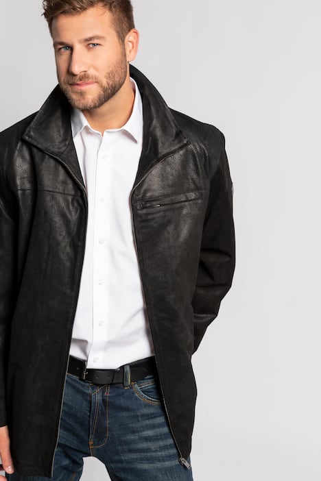 Ganzjahres-Lederjacke im Spar-Set