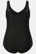 Shaping hemd, pinstripe, kan ook zonder beha gedragen worden