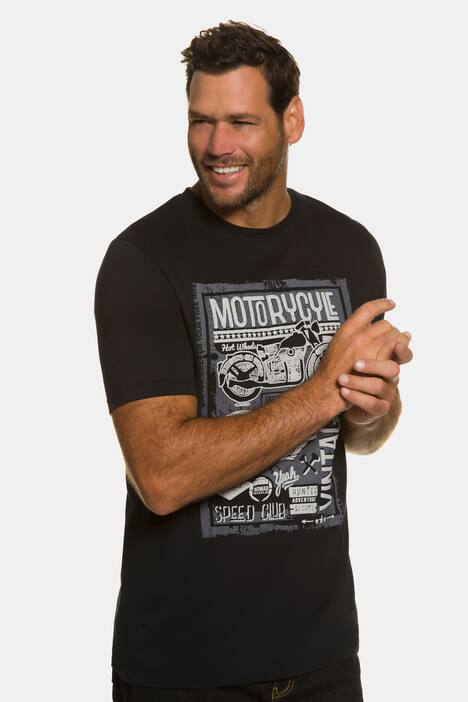 T-Shirt, Motorrad, Halbarm