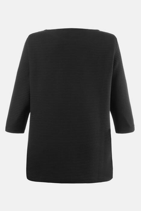Sweatshirt, boothals, zijsplitten