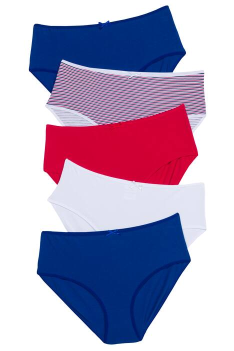 Slip 5er Pack, Streifen