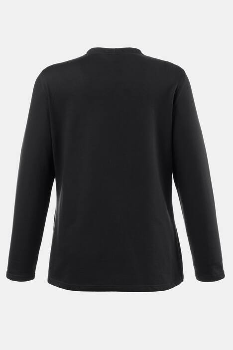Sweatshirt, Kordel, Schulter-Patches