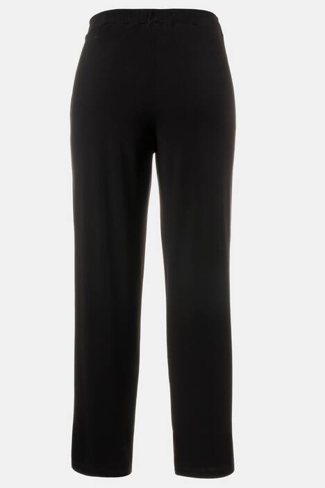 Elegant Jersey Elastic Waist Stretch Knit Pants