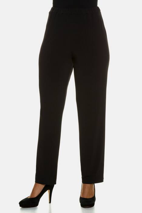 Elegant Jersey Elastic Waist Stretch Knit Pants