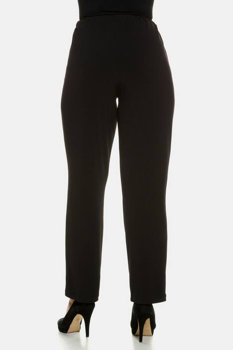 Elegant Jersey Elastic Waist Stretch Knit Pants