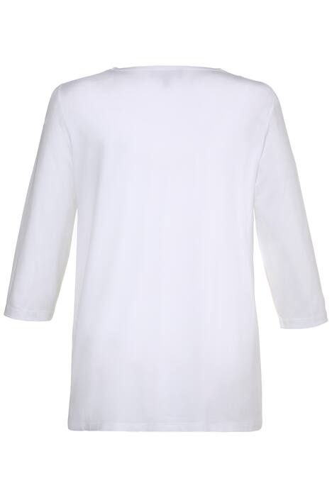 Shirt, Zierfalten, A-Linie Ausschnitt-Dekor, 3/4-Ärmel, selection