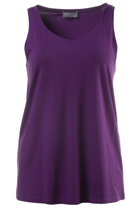 Sweetheart Neck Stretch Knit Tank