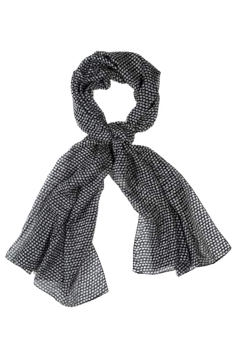 Dot Silk Scarf