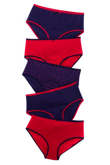 slips, set van 5