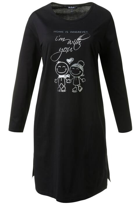 Metallic Print Sleep Tee