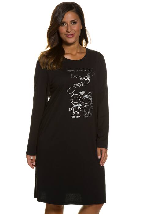 Metallic Print Sleep Tee