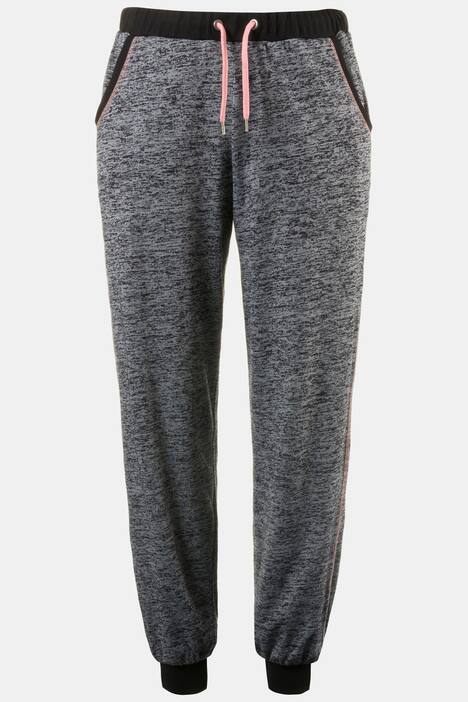 Homewear-Hose, Kontrastnähte, Kordel