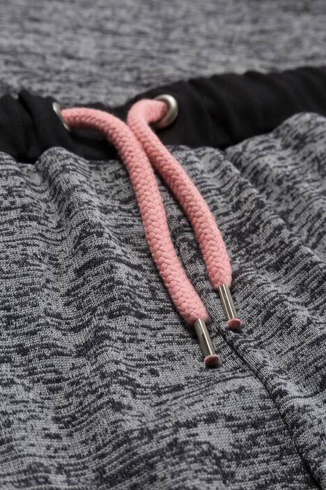 Homewear-Hose, Kontrastnähte, Kordel