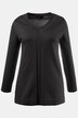 pullover, averecht strepenbreisel, V-hals, katoen