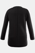 pullover, averecht strepenbreisel, V-hals, katoen