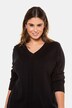 pullover, averecht strepenbreisel, V-hals, katoen