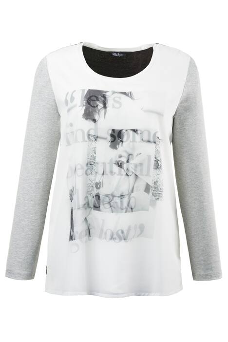 Let's Find Round Neck L/S Classic Fit Top