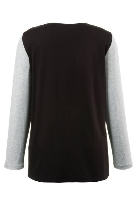Let's Find Round Neck L/S Classic Fit Top