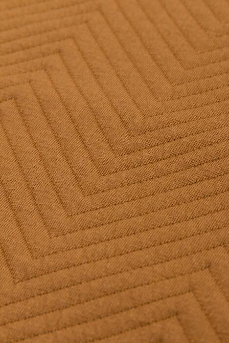 Herringbone Textured Jacquard Long Open Front Vented Vest