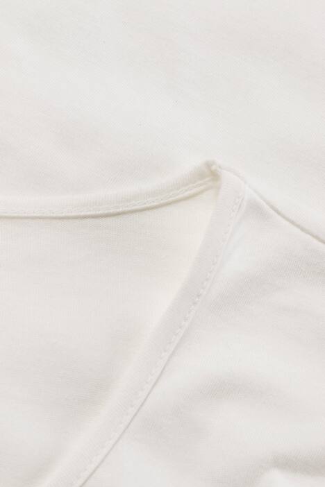 Shirt, Jerseystreifen-Applikation, Bio-Baumwolle, PURE