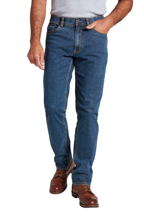 Džíny, Regular střih, elastický pas, 5 kapes, denim streč