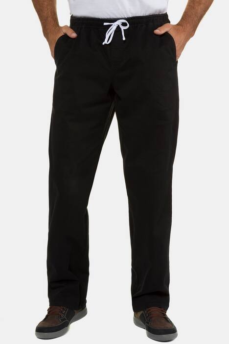 Casual Comfortable Drawstring Straight Fit Stretch Pants