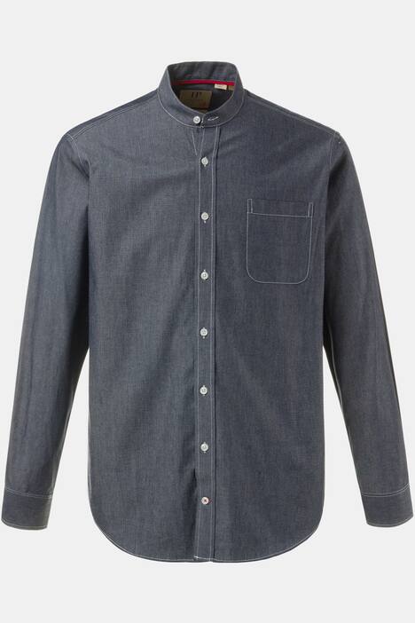 Hemd, Stehkragen, Brust-Pocket, Modern Fit
