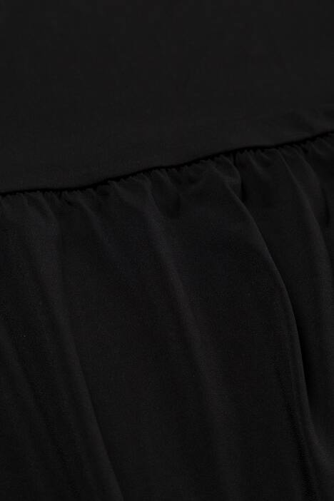 Jerseykleid, Empire-Quernaht, Halbarm