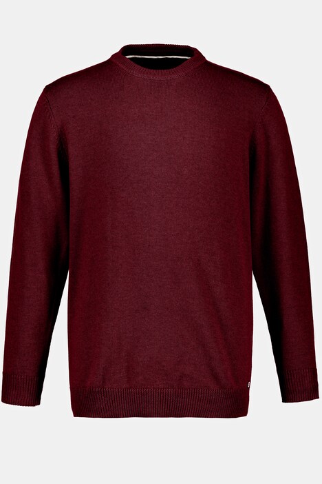 Pullover, ronde hals, JP1880-borduurwerk, katoen